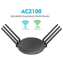 Load image into Gallery viewer, Wavlink AX3000 Gaming WiFi 6 Router Dual Band 5G and 2.4G 1000Mbps AC1200 Wireless WiFi Router Long Range Coverage