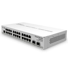 Load image into Gallery viewer, MikroTik CRS326-24G-2S+IN Cloud Router Switch with 24× 10/100/1000Mbps Gigabit Ethernet ports, 2 SFP+ Cages, RouterOS / SwitchOS