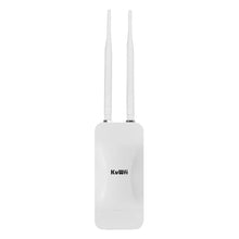 Load image into Gallery viewer, KuWFi 1200Mbps Outdoor AP Router Dual Band Wireless Wi-Fi Access Point with High Gain External Antenna Support 24V POE Repeater
