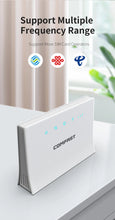Load image into Gallery viewer, COMFAST CF-ER10 300Mbps 4G LTE WiFi Wireless Router SIM Card CAT4 Router LAN RJ45 Port 2.4G Router WiFi Modem Outdoor AP