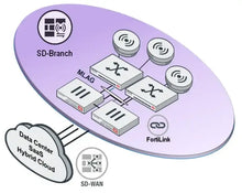 Load image into Gallery viewer, Fortinet FS-108F-FPOE, FS-124F-POE Excellent Union 8*10/100/1000Mbps Ports Managed POE Switch 1.2TBQS Switching Capacity
