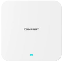 Load image into Gallery viewer, COMFAST AX3000 WiFi6 Ceiling AP Wireless Wall-mounted Router Extender Dual band High Speed Full Gigabit Ports 48V POE Wi-Fi Amplifier