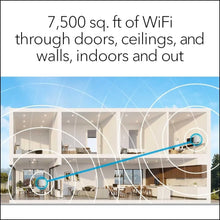 Load image into Gallery viewer, Orbi AX4200 RBK753 Whole Home Tri-Band Mesh WiFi 6 System (Router, 2 Extenders) Up to 7,500 Sq.ft Mesh GigE, 802.11ax Upgraded version