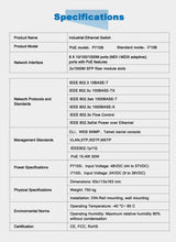 Load image into Gallery viewer, InMax i710B Manufacturer SNMP CLI 10×10/100/1000Mbps port gigabit L2 industrial managed ethernet switch 22Gbps switching capacity