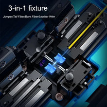 Load image into Gallery viewer, A-87S Fusion Splicing Machine Fusion Fiber Machine Leather Wire Optical Cable Tail Fiber Jumper Fusion Splicing 3-in-1 Fixture