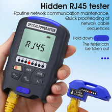 Load image into Gallery viewer, COMPTYCO AUA-DC70 Optical Power Meter -70~+10dBm 4 in 1 OPM Multifunction Fiber Network Cable Tester VFL 15-30MW(optional)