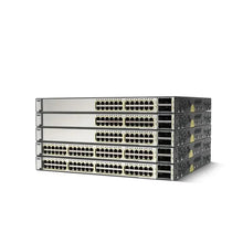 Load image into Gallery viewer, Cisco Catalyst 3750X 24 Port GE SFP IP Services Enterprise Switch WS-C3750X-24S-E with 24 Ports GbE SFP IPService Managed Switch