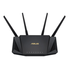 Load image into Gallery viewer, ASUS RT-AX58U RT-AX3000 802.11AX WiFi 6 Dual-Band Router, MU-MIMO, OFDMA, AiMesh WiFi System, AiProtection Pro Network Security
