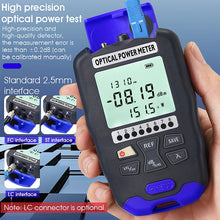 Load image into Gallery viewer, COMPTYCO AUA-DC70 Optical Power Meter -70~+10dBm 4 in 1 OPM Multifunction Fiber Network Cable Tester VFL 15-30MW(optional)