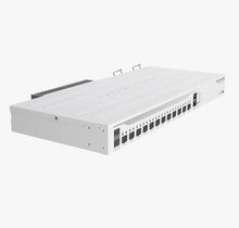 Load image into Gallery viewer, MikroTik CCR2004-1G-12S+2XS Cloud Router Ethernet Switch with 1x 10/100/1000 Ethernet port, 12x SFP+ ports, 2x 25G SFP28 ports RouterOS v7