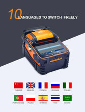 Load image into Gallery viewer, Original AI-9 AI-6 AI-5 Signal Fire Fiber Fusion Splicer 10 Languages freely Switch Built-in Optical Power Meter and VFL5.0 CE,FCC,RoHS