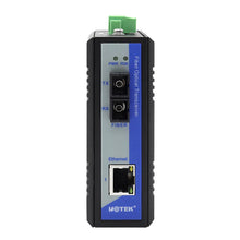 Load image into Gallery viewer, UOTEK 1 Port 10/100/1000M Industrial Network Fiber Optic Transceiver FTTD Adopt Optoelectronic Integrated Modules IP40 UT-2601GC