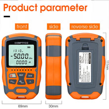 Load image into Gallery viewer, COMPTYCO AUA-M50 Mini OPM 4 in 1 Multifunction Optical Power Meter Visual Fault Locator Network Cable Test optical fiber tester