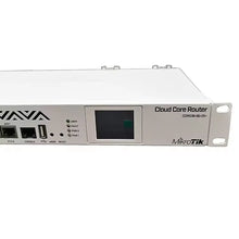 Load image into Gallery viewer, MikroTik CCR1036-8G-2S+EM Cloud Router Switch, 8x GbE, 2xSFP+, LCD, 36 cores CPU, 8GB RAM, 28Gbit/s throughput, RouterOS L6, Dual PSU