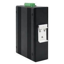 Load image into Gallery viewer, UOTEK 1000M Gigabit 10-Port Unmanaged Ethernet Switch Industrial DIN-rail Switch with Telecom Standards UT-60208F-8T-2GP-MNF