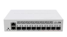 Load image into Gallery viewer, MikroTik CRS310-1G-5S-4S+IN L3 management 10-port cloud Router switch 10G, 1× 1G SFP port, 4× 10G SFP+ ports, 1GbE port, RouterOS
