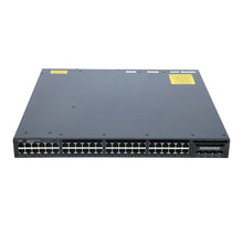 Load image into Gallery viewer, Cisco Catalyst WS-C3650-48PS-L Switch Standalone with Optional Stacking 48*10/100/1000 Ethernet PoE+ and 4x1G Uplink LAN Base Switch