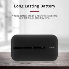 Load image into Gallery viewer, Unlocked Huawei E5783 4G LTE Cat6 WIFI Router Mobile Hotspot E5783B-230, WLAN 802.11 a/b/g/n/ac, 2.4GHz + 5GHz, 1500mAh battery, 300Mbps