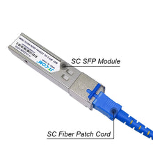 Load image into Gallery viewer, 1Pair 2.5G SC SFP Module Gigabit DDM BIDI 2.5G fiber tranceiver sfp module Compatible with Mikrotik Cisco Switch CE,FCC,RoHS