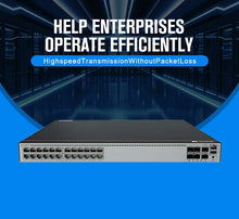 Load image into Gallery viewer, Huawei CloudEngine S5735-S24PN4XE-V2 24*10/100/1000/2.5GBASE-T port(PoE+, 4*10GE SFP+ ports, 2*12GE stack ports, without power module