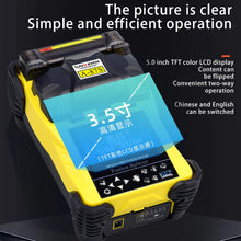 Load image into Gallery viewer, Fiber Optic Fusion Splicer Full set Hot Melt Machine Fully Automatic Fusion Splicer Fiber Optic Cable Trunk Wire Jumper A-87S
