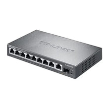 Load image into Gallery viewer, TP-Link full gigabit Ethernet switch high-power POE power supply network cable hub 8Port Gigabit POE 54W SG1210P POE Gigabit switch