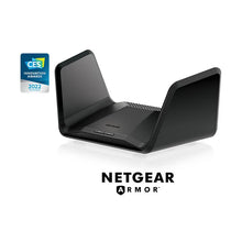 Load image into Gallery viewer, NETGEAR RAXE300 AXE7800 Nighthawk 8-Stream Tri-Band WiFi 6E Router 7.8Gbps Speed 2,500 Sq.Ft Armor & Smart Parental Controls