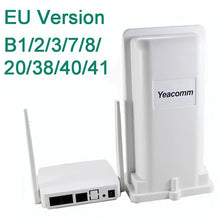 Load image into Gallery viewer, Yeacomm YF-P11K 4G CPE WiFi Kit outdoor LTE Router and indoor Wireless Access Point 2*LAN 2.4GHz WiFi Router Repeater Signal Booster