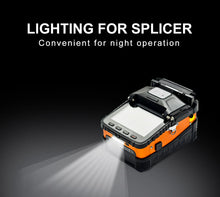 Load image into Gallery viewer, SignalFire AI-5 Pro Automatic 6 motors FTTH Fiber Optic Splicing Machine Optical Fiber Fusion Splicer Complete Kit