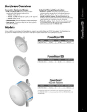 Load image into Gallery viewer, Ubiquiti Pbe-5AC-620 UISP airMAX PowerBeam AC 5GHz 620mm Bridge 5 GHz WiFi antenna with a 450+ Mbps Real TCP/IP throughput rate
