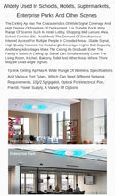 Load image into Gallery viewer, TP-Link WiFi7 BE5100 Ceiling Access Point Range Wireless AP 2.4G 600Mbps + 5G 2167Mbps Router Signal Booster POE Repeater Hotspot