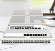 Load image into Gallery viewer, Hpe Aruba JL322A Network Switch for Home or Office network, 24*100/1000M Ports, Full-Duplex, switching capacity 95.23mbps 128Gbps, PoE
