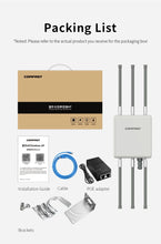 Load image into Gallery viewer, COMFAST High Power Outdoor WiFi AP 750Mbps Router Amplifier 2.4G/5.8G 6dBi WiFi Antenna Long Rang Signal Extender Repeater CF-WA860