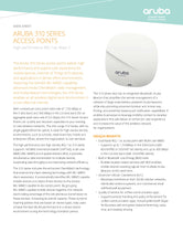 Load image into Gallery viewer, Aruba Networks APIN0315 AP-315, IAP-315(RW) AP Wireless Access Point 802.11ac WiFi 5 4x4 MIMO Dual Band Radio Integrated Antenna