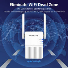 Load image into Gallery viewer, 1200Mbps WiFi Extenders Repetetidor 300Mbps Wireless Repetidor Signal Booster 2.4G/5G Extender Powerful WiFi Range Amplifiers