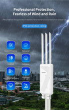 Load image into Gallery viewer, COMFAST BE3600 WiFi7 Outdoor AP Router 2.4G/5.8G Dual Dand Long Range signal Extender Amplifier WiFi Repeater