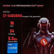 Load image into Gallery viewer, Acer Nitro 7 Gaming Laptop 16in 2.5K 240Hz Screen Netbook Intel i7-14650HX 32GB 1TB RTX5070 Notebook Computer PC