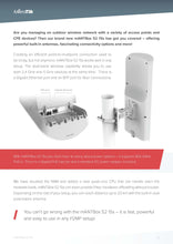 Load image into Gallery viewer, MikroTik RBD22UGS-5HPacD2HnD-15S mANTBox 52 15s dual-band 2.4/5 GHz base station with a powerful built-in sector antenna, 1x SFP