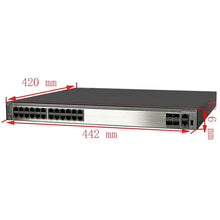 Load image into Gallery viewer, Huawei CloudEngine S5700 Series Switch S5731-S24T4X 24*10/100/1000BASE-T ports, 4*10GE SFP+ ports, Industrial Ethernet Network Switch