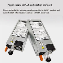 Load image into Gallery viewer, Dell EMC PowerEdge R750 Rack Server Xeon Silver 4310 2.1ghz 8core 800W power supply dell server 2U, 2-socket rack server