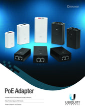 Load image into Gallery viewer, UBIQUITI U-POE-AF UniFi PoE Adapter An adapter that can power UniFi PoE devices with wireless mesh applications, or offload PoE