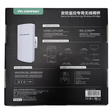 Load image into Gallery viewer, Comfast 300Mbps Outdoor WiFi Bridge 5G CPE Wifi Router 3KM Wifi Singal Extender Access Point 48V POE Antenna 2pcs