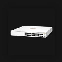 Load image into Gallery viewer, HPE Aruba Instant On 1930 24Port Gigabit PoE Managed Switch with 4*SFP+ ports JL684A 24G class 4 PoE 370W 95.23mbps, 128Gbps switching