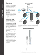 Load image into Gallery viewer, Ubiquiti AMO-2G10 UISP airMAX Omni 2.4 GHz, 10 dBi Antenna, 2x2 dual-polarity, MIMO Point-to-MultiPoint (PtMP) network Rocket AP