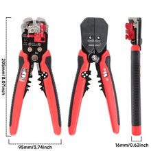 Load image into Gallery viewer, Crimping Pliers Set Toolkit Ferrule Pin Terminal Connectors Mini Adjustable Ratchet Electricians Hexagonal Toolbox Kit YE 10-6