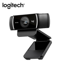 Load image into Gallery viewer, Logitech C922 Pro HD Webcam 1080P Autofocus Built-in Microphone Stream HD Anchor Camera With tripod CMOS image Sensor CE Certified