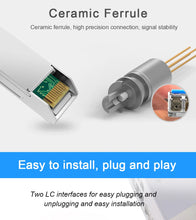 Load image into Gallery viewer, 10G SR SFP+ Module Multi-Mode Duplex LC Gigabit 850nm 300m Fiber SFP Transceiver Module Compatible with Cisco/Mikrotik Switch