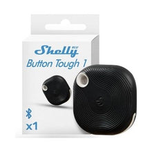 Load image into Gallery viewer, Shelly Blu Button Tough1 (Black) - Smart Shock, Water And Dust-Resistant Bluetooth Button Of a Compact Size
