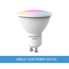 Load image into Gallery viewer, Shelly Duo Smart Bulb / Multicolour / Dimmable / GU10 Socket, Smart Wi-Fi multicolour dimmable light that fine-tunes the brightness