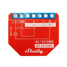 Load image into Gallery viewer, Shelly Plus 1PM Wi-Fi Relay With Power Monitoring (Single Pack), Smart Wi-Fi Relay (Single Channel) with Power Monitoring